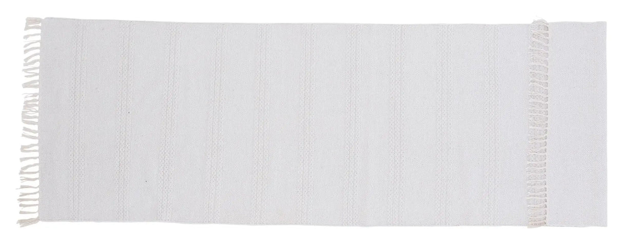Nico Bomuld løber, 80x250, Offwhite - Unoliving.com