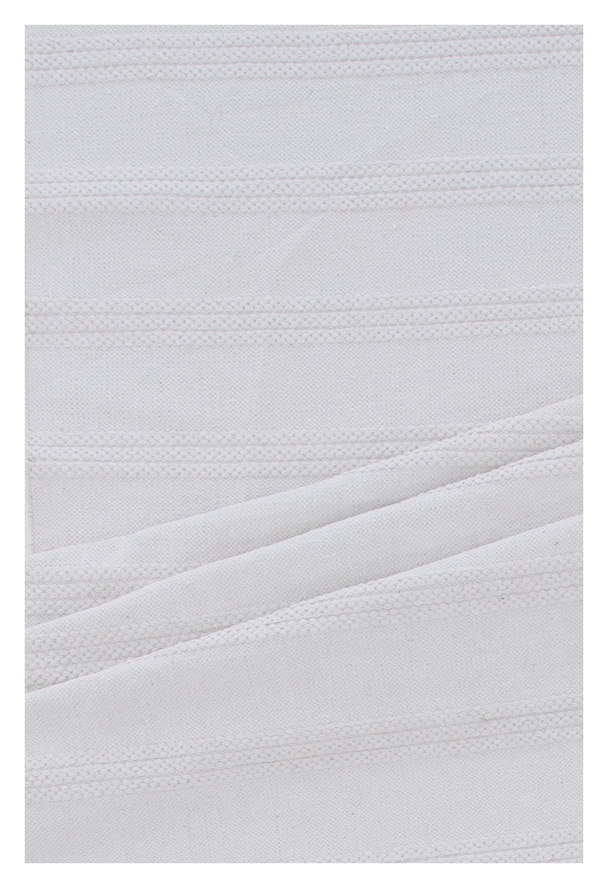 Nico Bomuld tæppe, 200x300, Offwhite - Unoliving.com