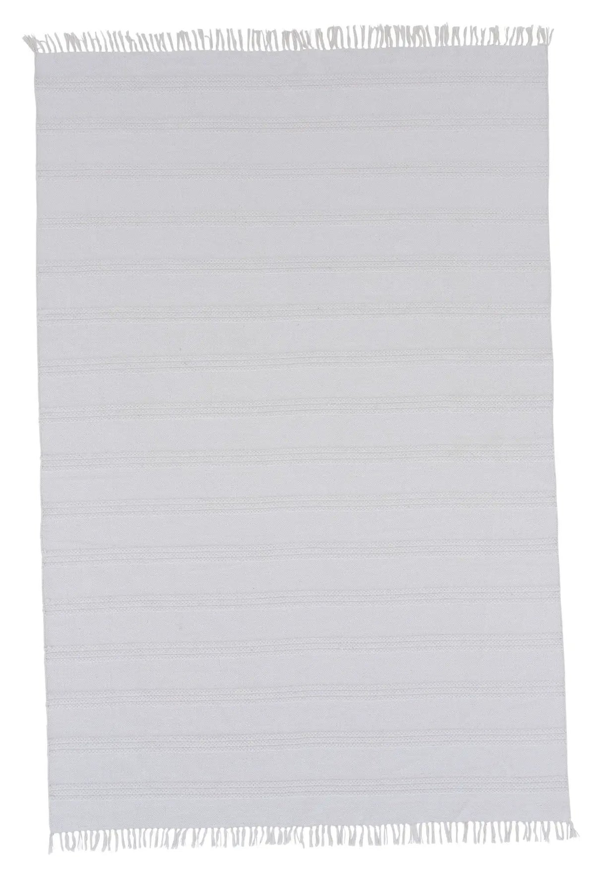 Nico Bomuld tæppe, 200x300, Offwhite - Unoliving.com