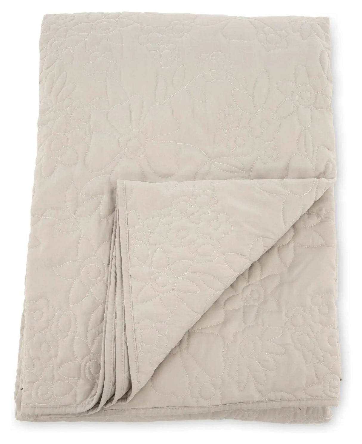 Niki Sengetæppe 180x260 - Beige - Unoliving.com