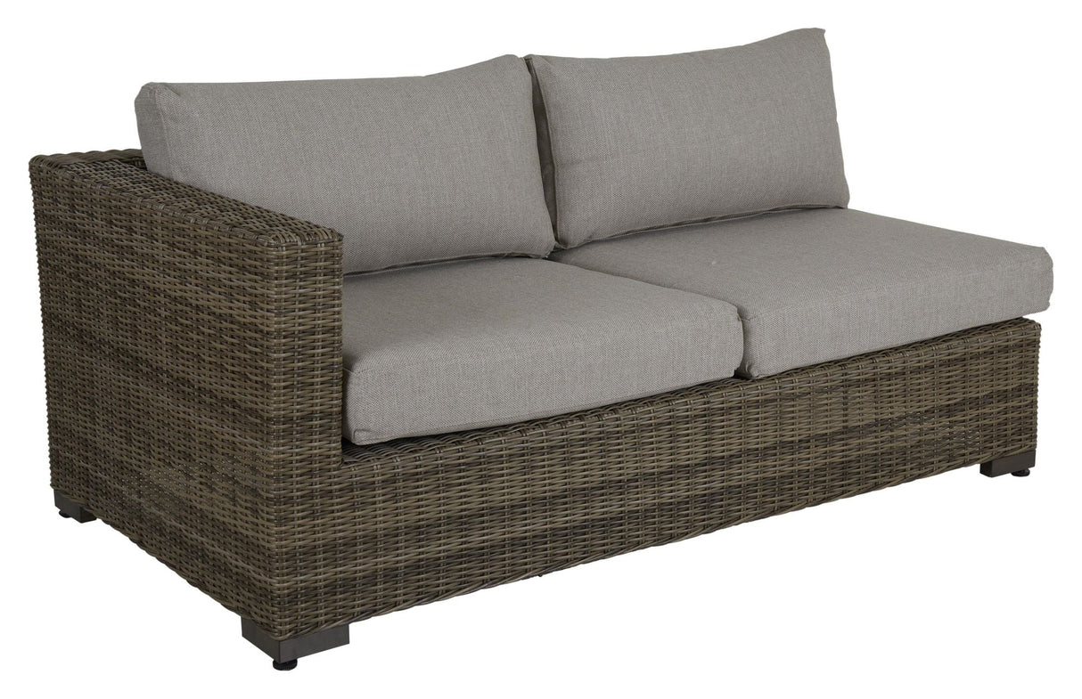 Ninja Loungemoduler højre/venstre m. hynde, Beige/Rustic - Unoliving.com