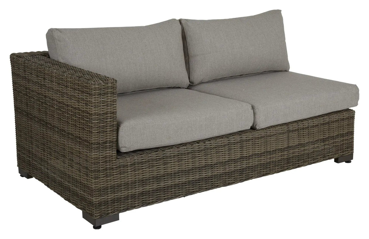 Ninja Loungemoduler højre/venstre m. hynde, Beige/Rustic - Unoliving.com