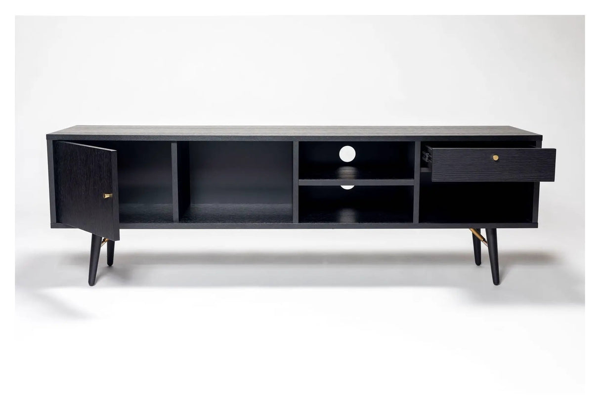 Njordec Dawn Tvbord - Sort, B165 - Unoliving.com