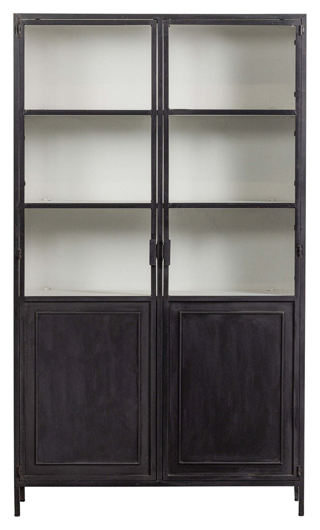 Nora Vitrineskab - Sort metal - Unoliving.com