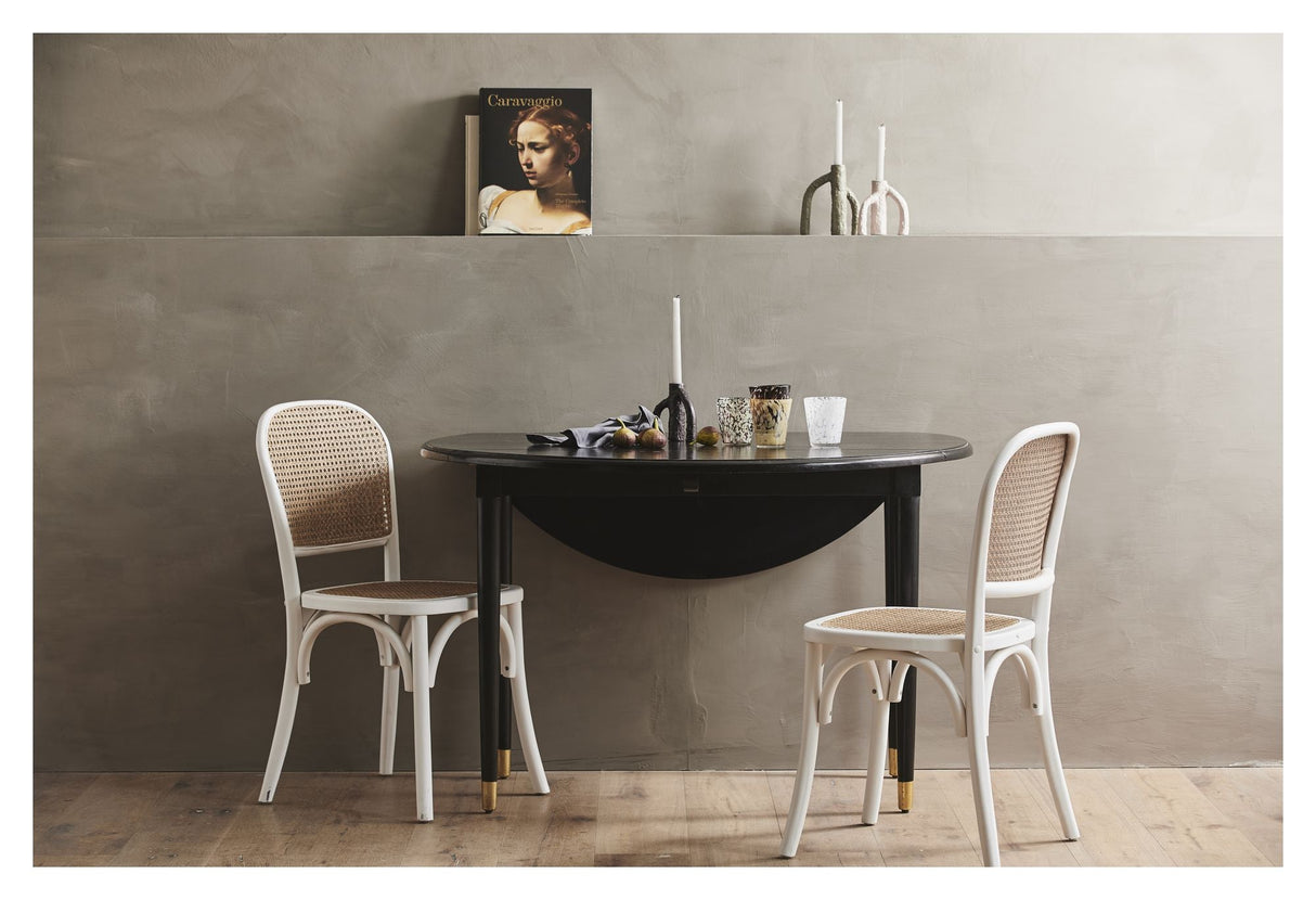 Nordal AHR Klapbord - Sort Mangotræ, Ø119 - Unoliving.com