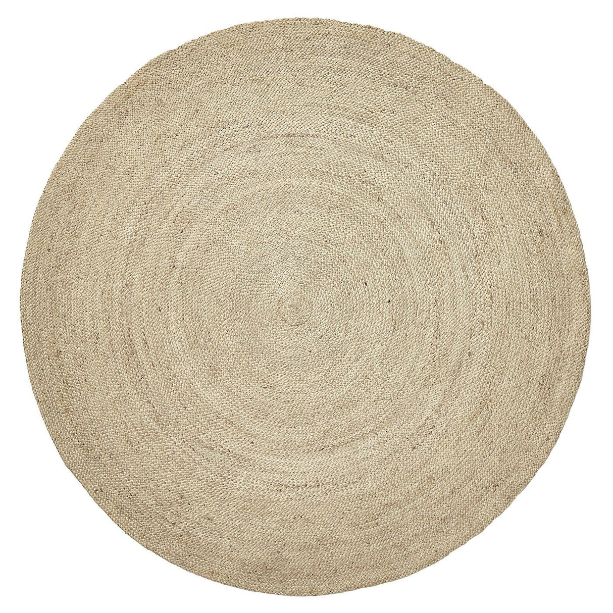 Nordal - Jute Tæppe Ø150 - Natur - Unoliving.com