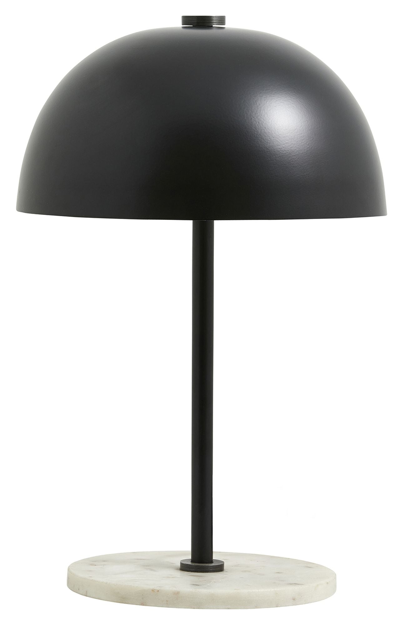 Nordal KITA Bordlampe, Sort/Hvid Marmor