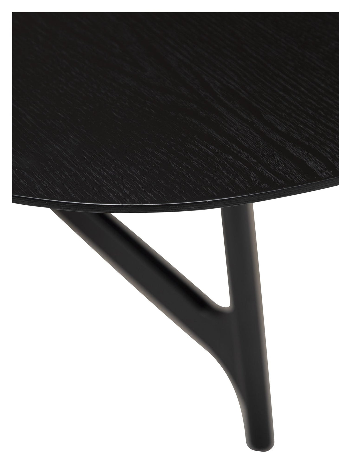 OOID Spisebord 220x110, Ask/Sort - Unoliving.com