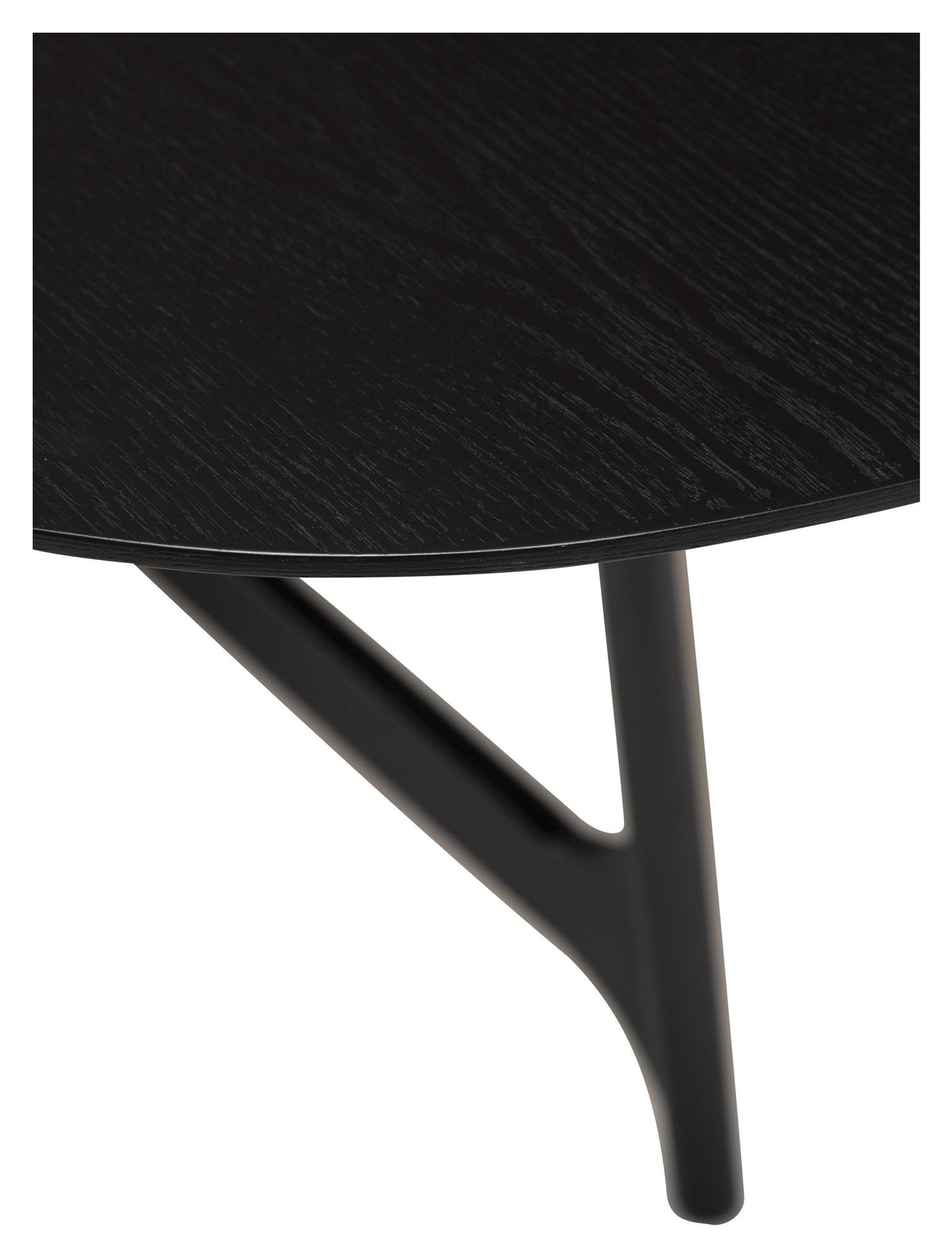 OOID Spisebord 220x110, Ask/Sort - Unoliving.com