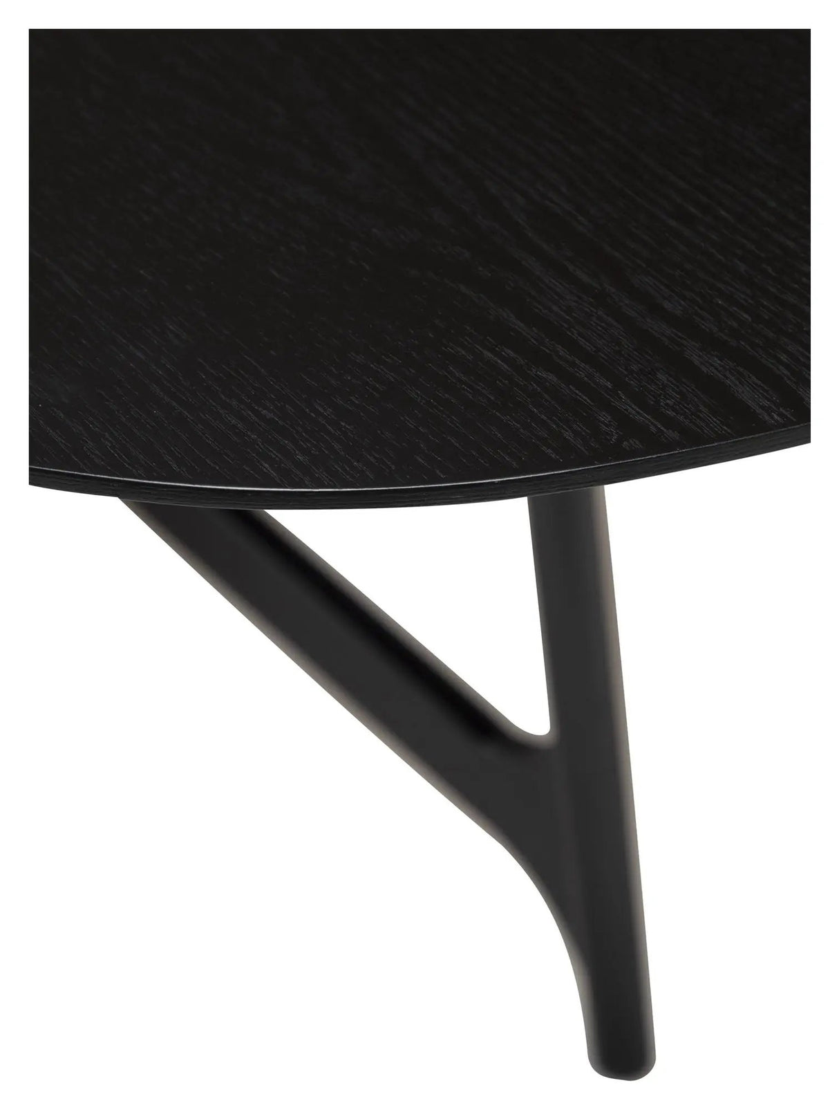 OOID Spisebord 220x110, Ask/Sort - Unoliving.com