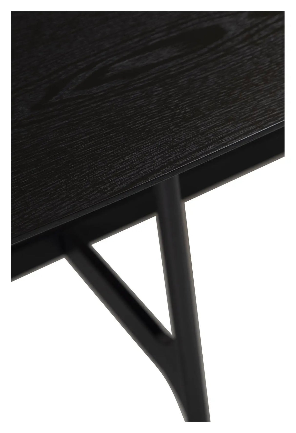 OOID Spisebord 220x110, Ask/Sort - Unoliving.com