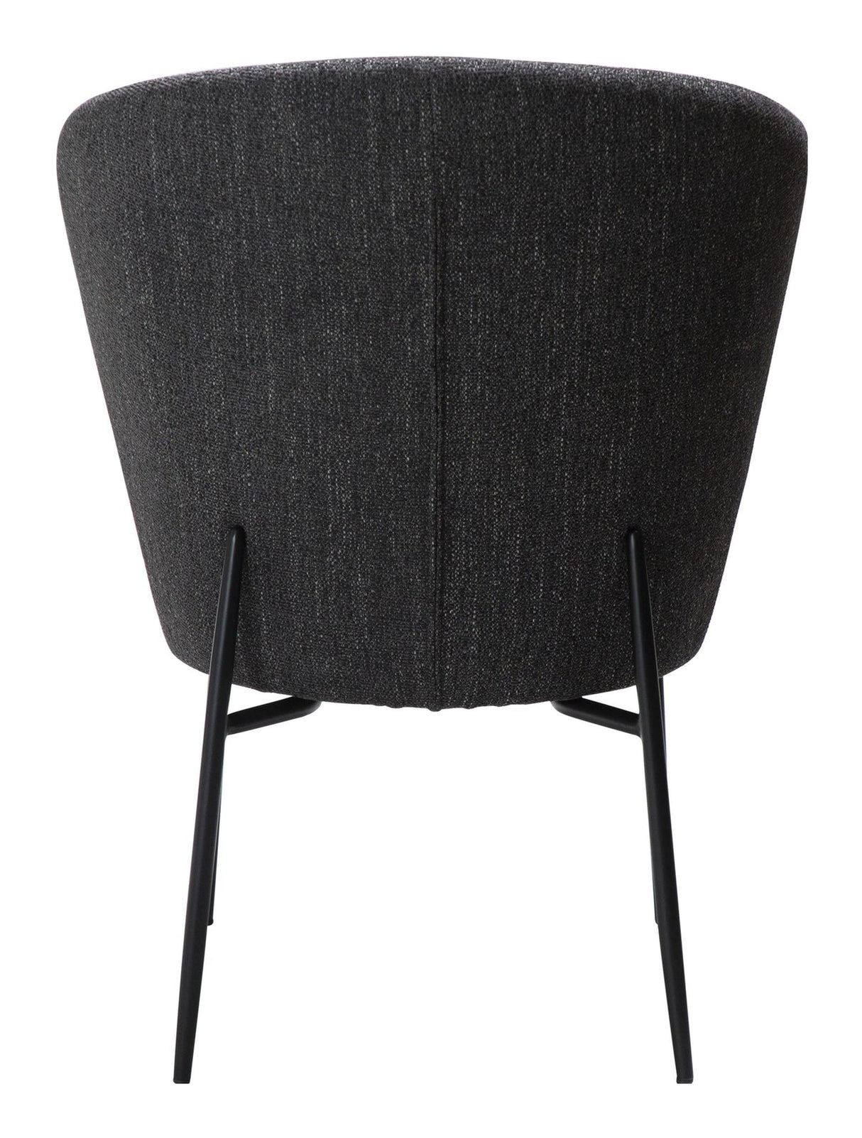 ORBIT Spisebordsstol, Sort Stof - Unoliving.com