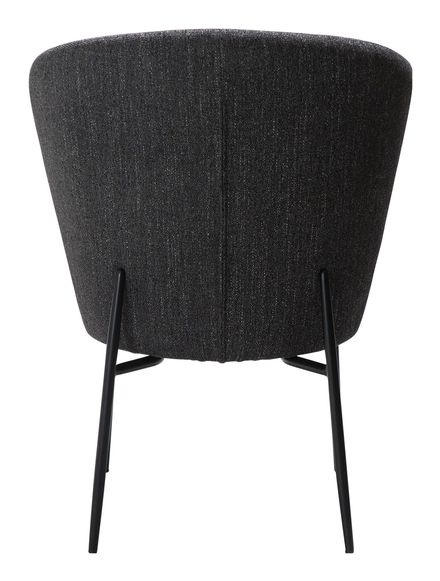 ORBIT Spisebordsstol, Sort Stof - Unoliving.com