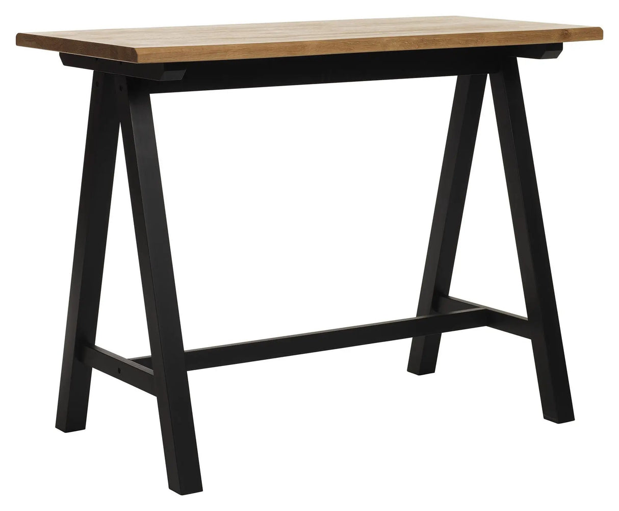 Oliveto Barbord - Vild Eg/Sorte Ben, 140x71