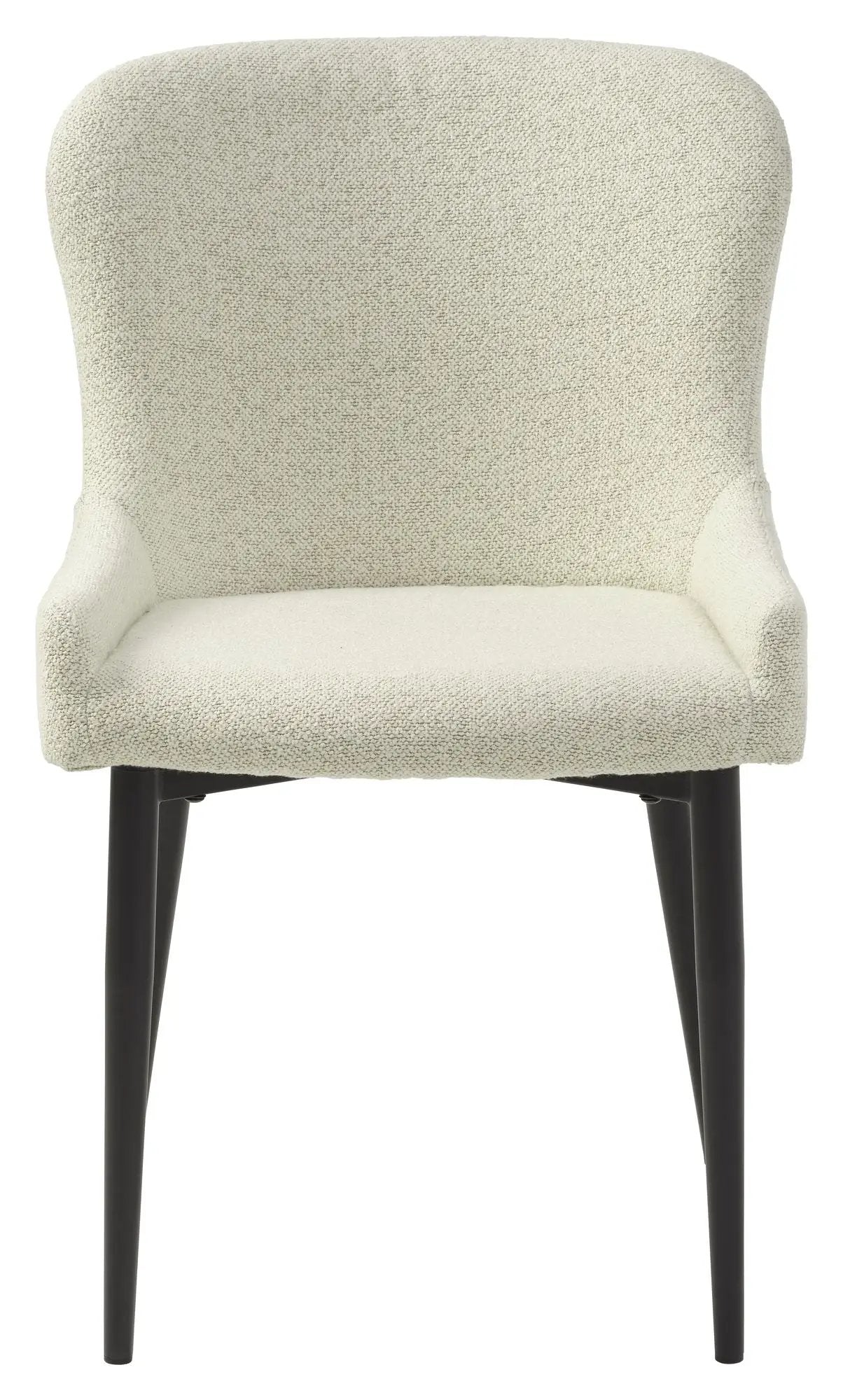 Ontario Spisebordsstol, Offwhite Bouclé - Unoliving.com