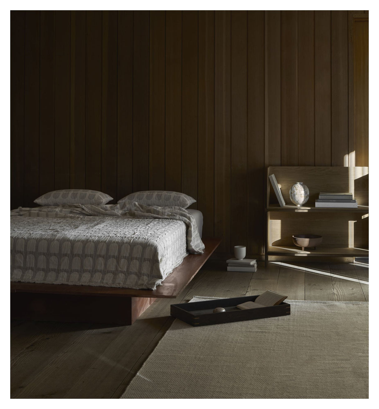Oru Loom Gulvtæppe, Off-White 200x300 - Unoliving.com