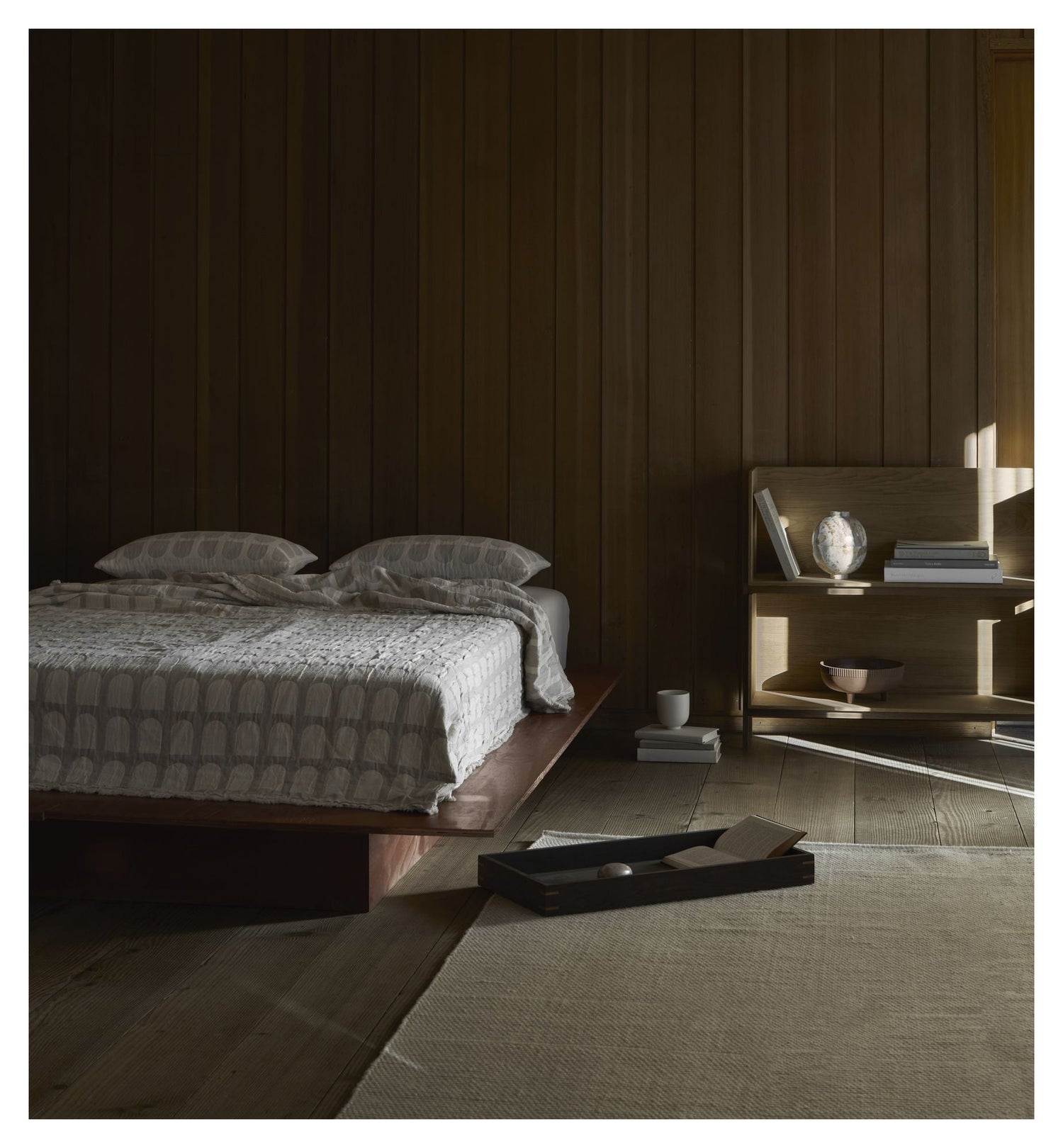 Oru Loom Gulvtæppe, Off-White 200x300 - Unoliving.com