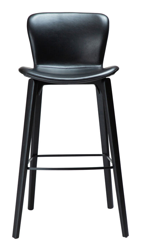 PARAGON Barstol - Sort art. Læder