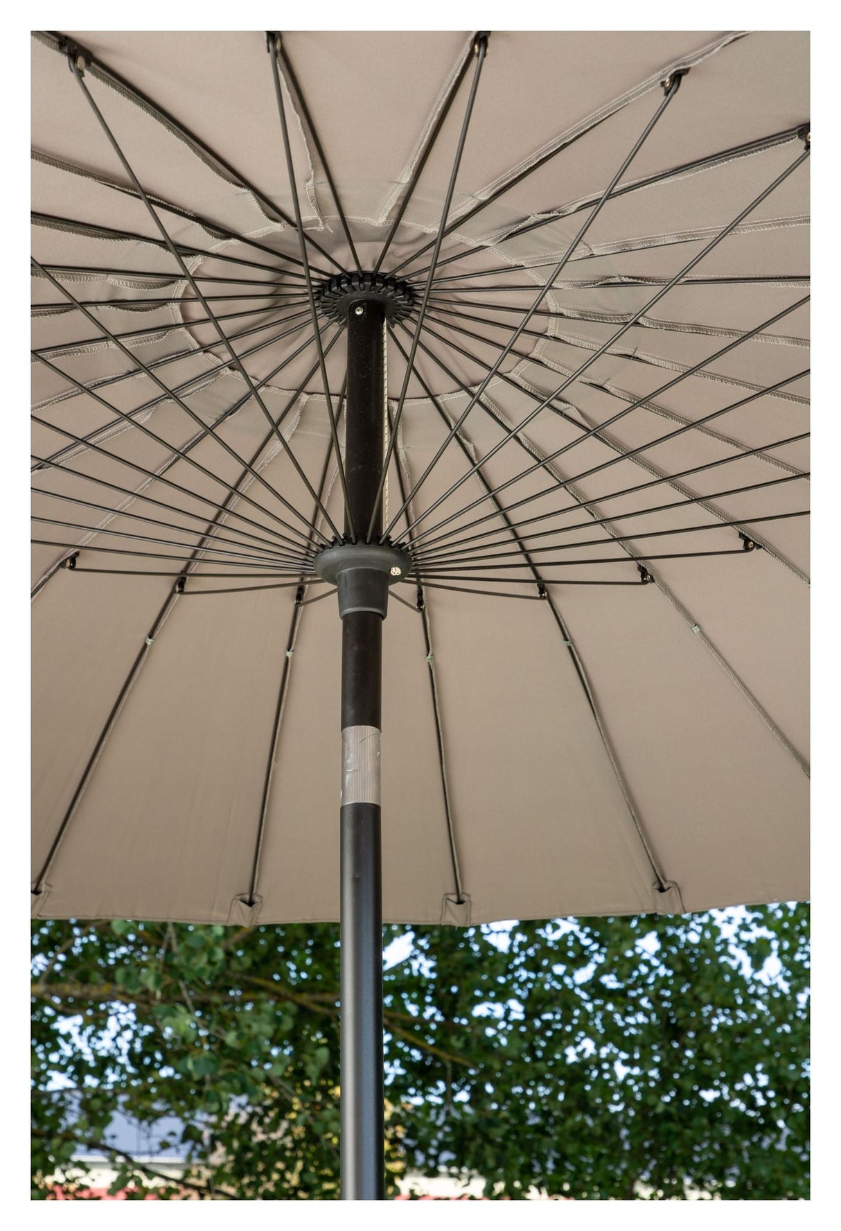 Palmetto Parasol m. tilt - Grå - Unoliving.com
