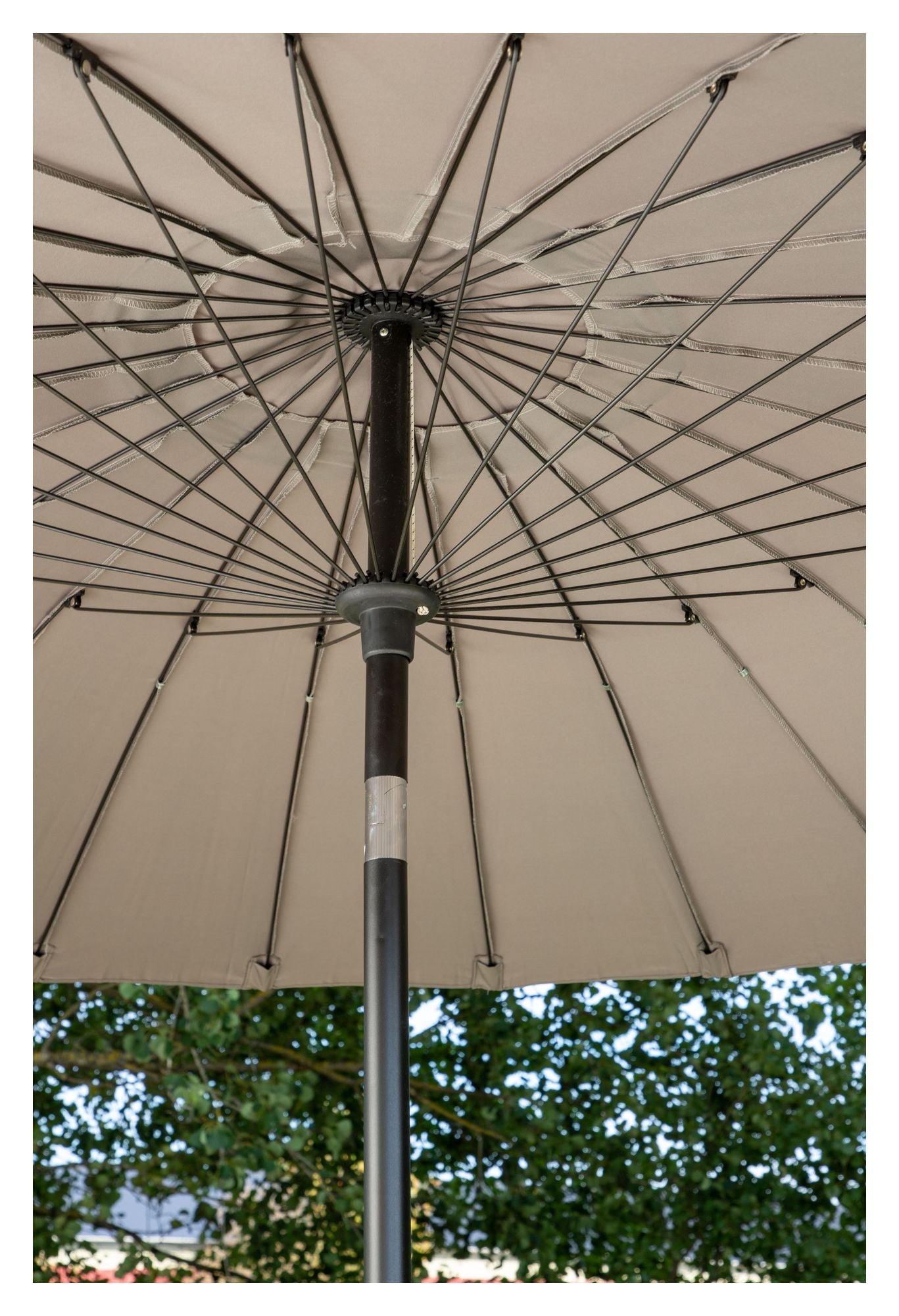 Palmetto Parasol m. tilt - Grå - Unoliving.com