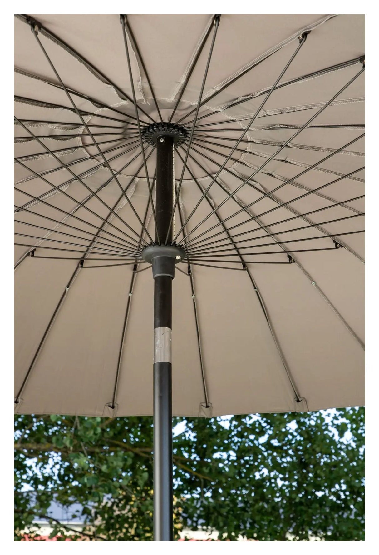 Palmetto Parasol m. tilt - Grå - Unoliving.com