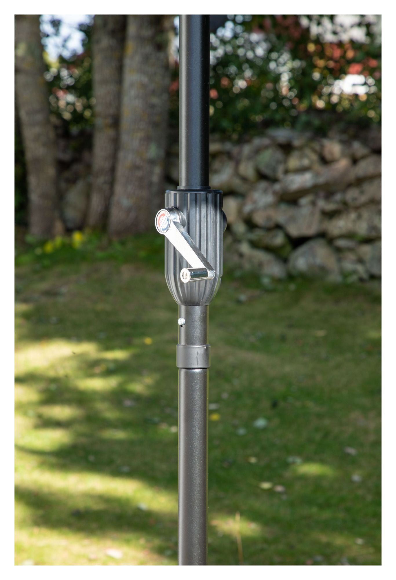 Palmetto Parasol m. tilt - Grå - Unoliving.com