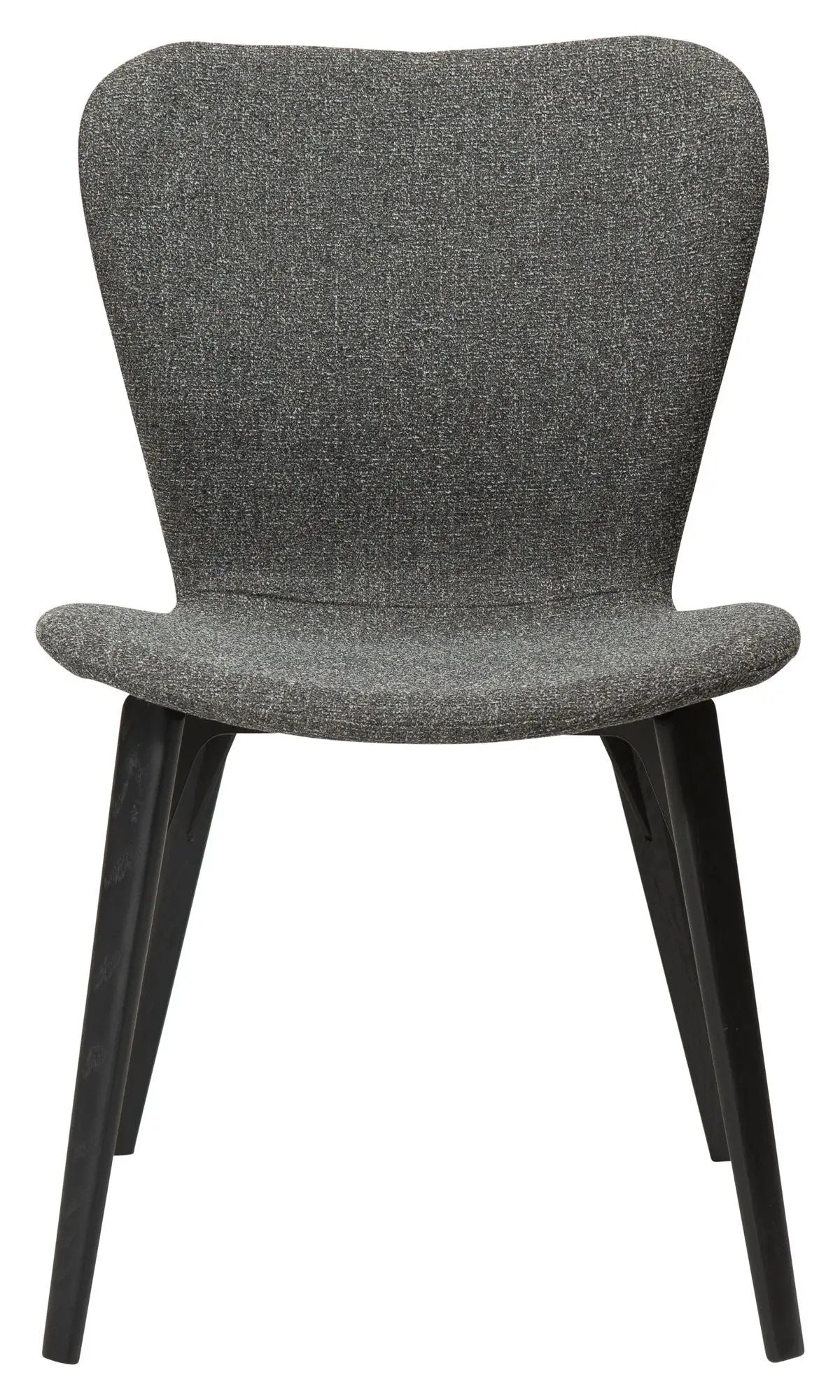 Paragon Spisebordsstol, pebble grå bouclé stof/sort ask - Unoliving.com