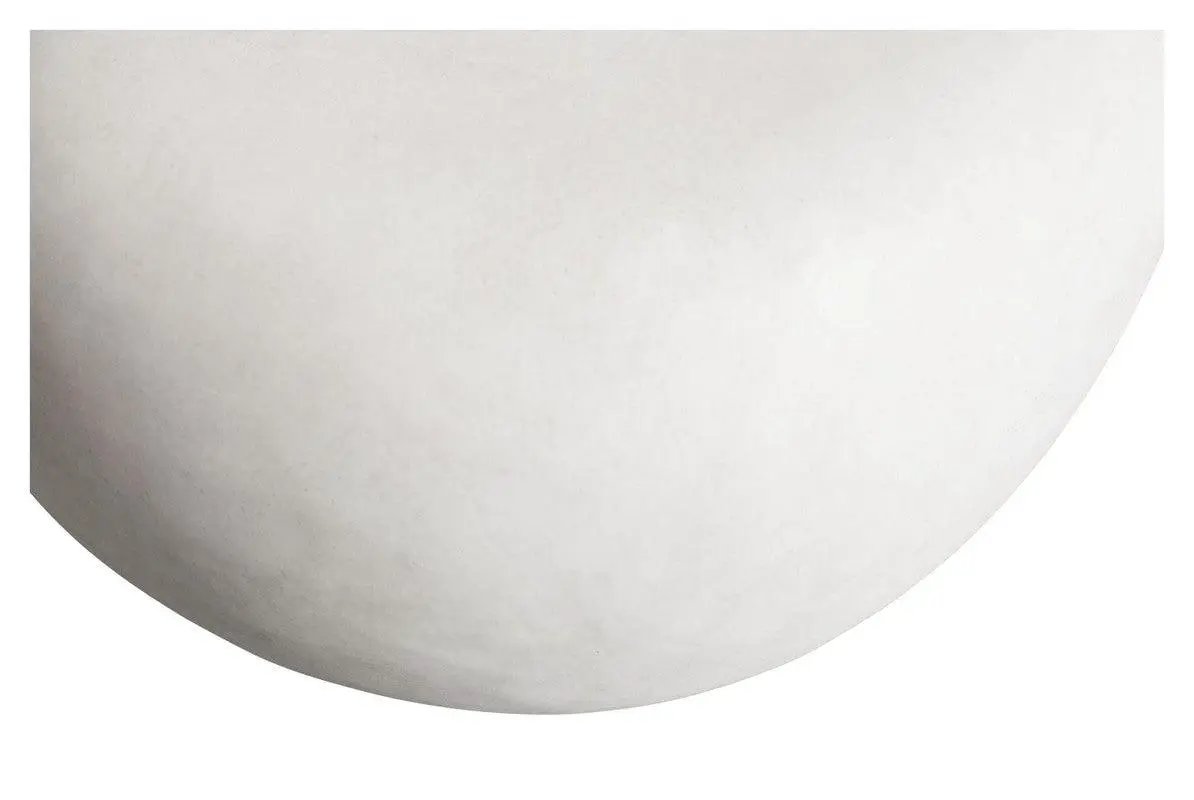 Pebble Sofabord - Hvid, Ø50 - Unoliving.com