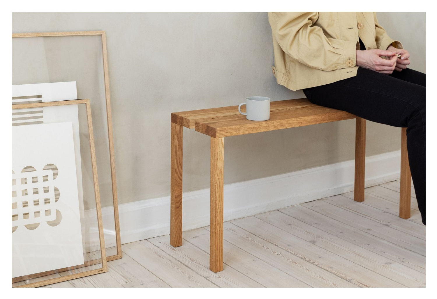 Peg Bænk, Eg - Unoliving.com