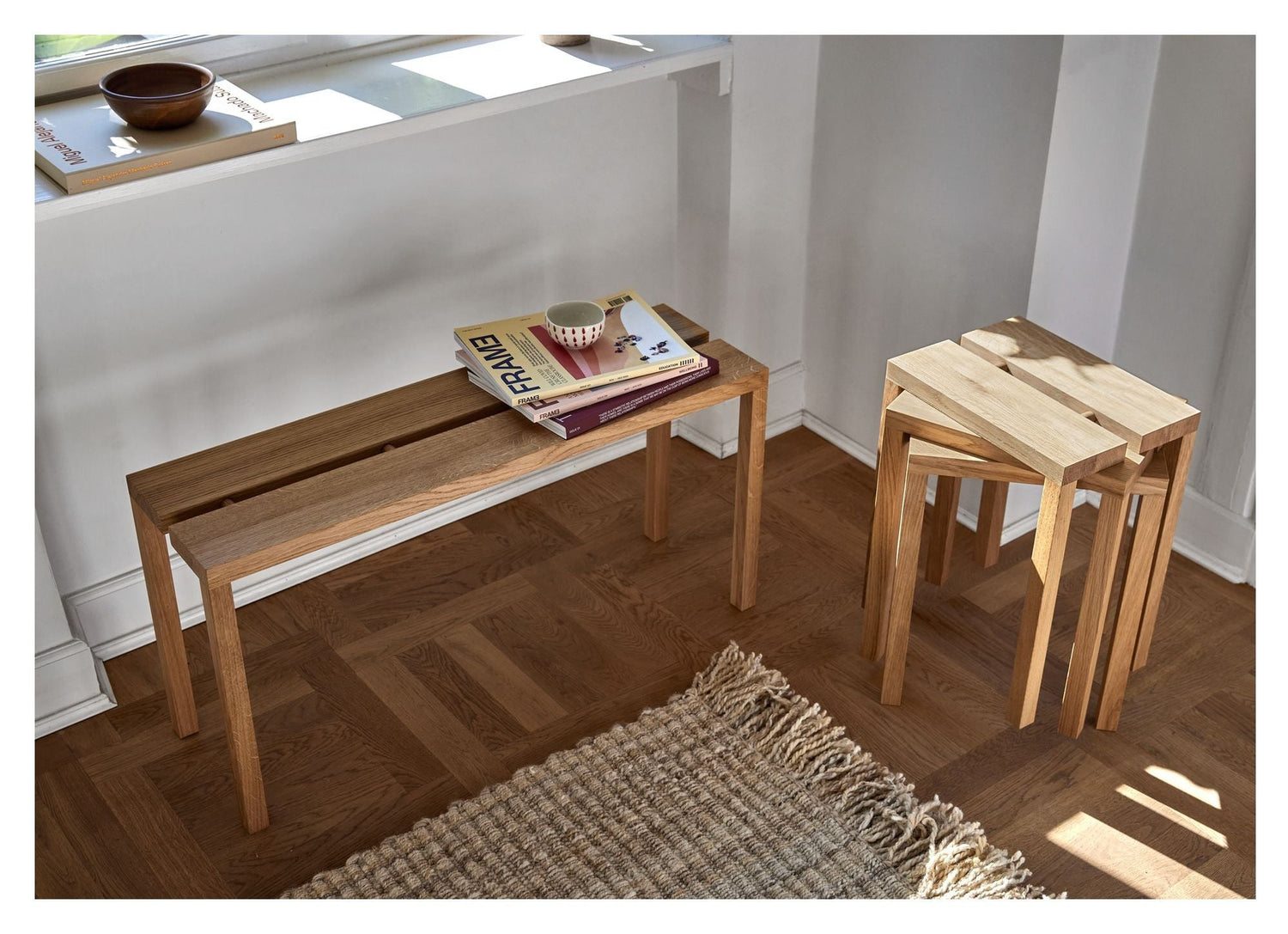 Peg Bænk, Eg - Unoliving.com