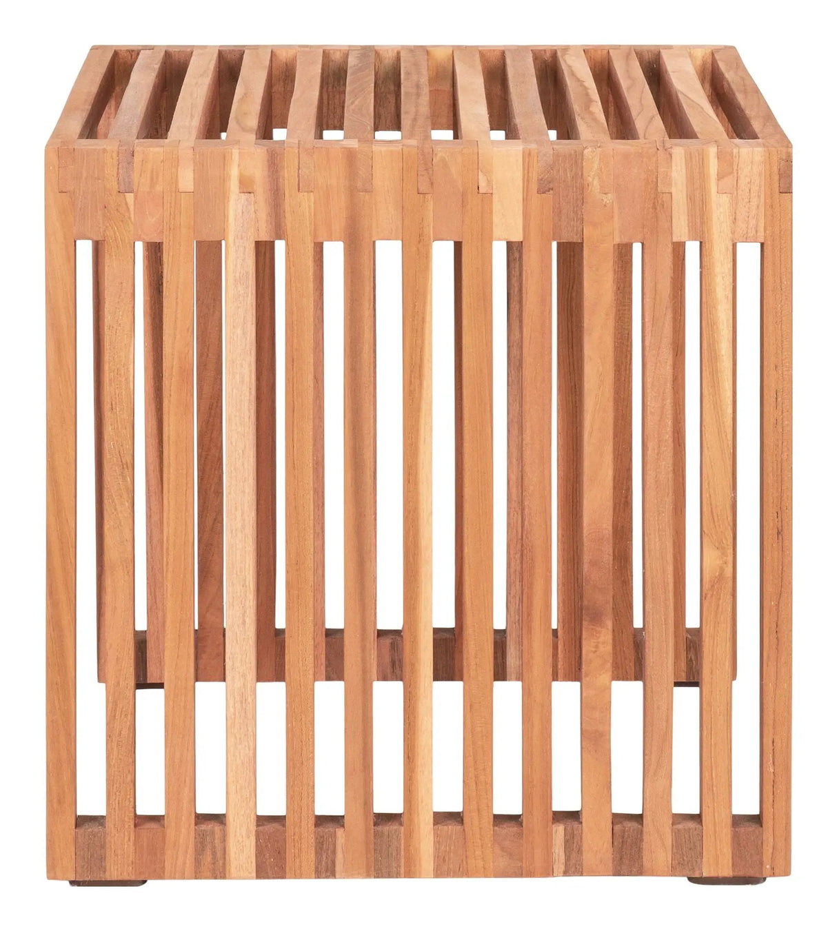 Pego Sidebord, Teaktræ, Natur, 40x40x40 - Unoliving.com