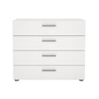Pepe, Kommode m. 4 skuffer 68.10cm- Hvid - Unoliving.com