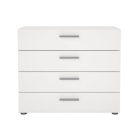 Pepe, Kommode m. 4 skuffer 68.10cm- Hvid - Unoliving.com