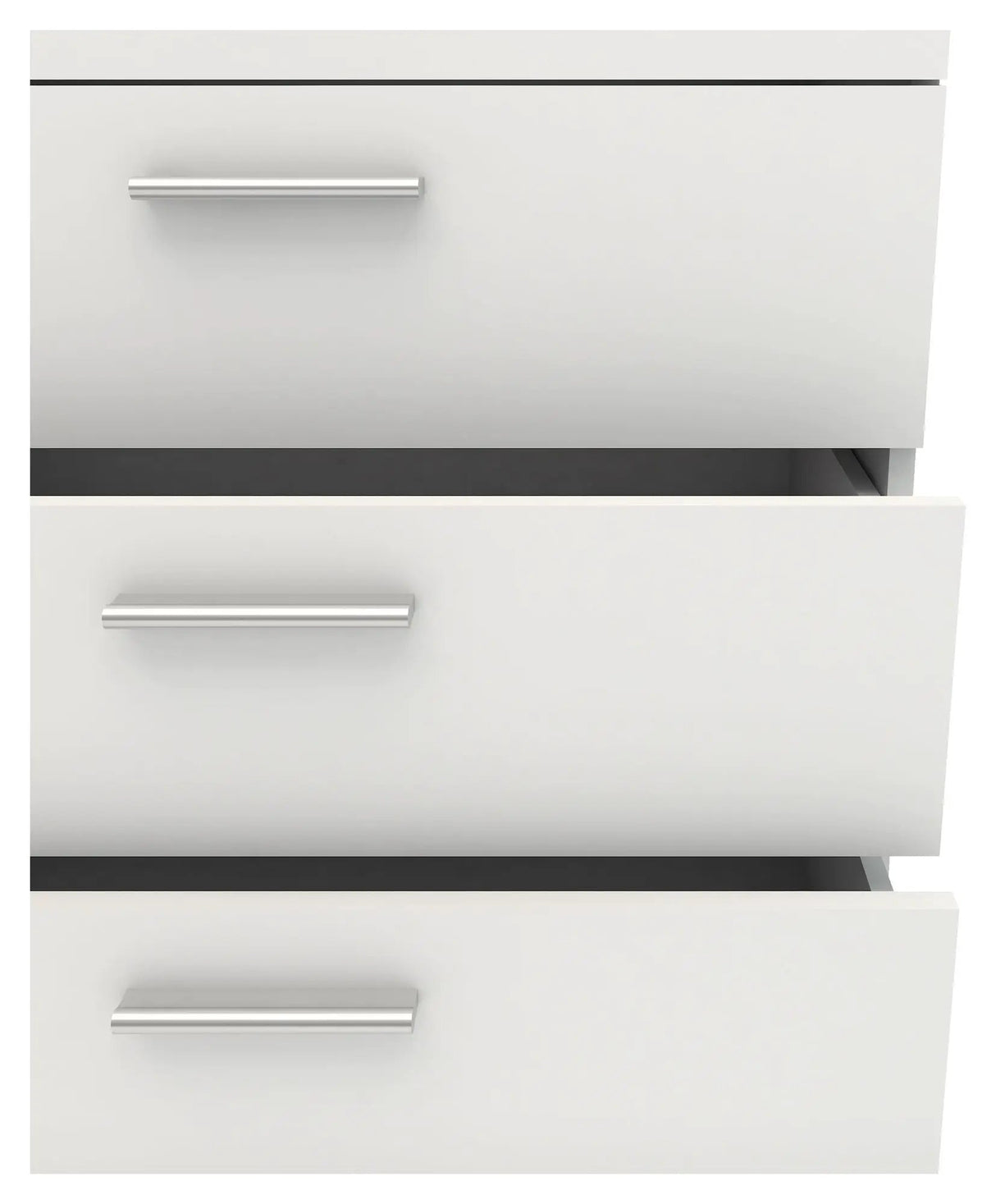Pepe, Kommode m. 4 skuffer 82cm - Hvid - Unoliving.com
