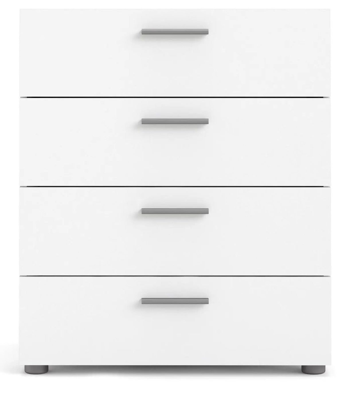 Pepe, Kommode m. 4 skuffer 82cm - Hvid - Unoliving.com