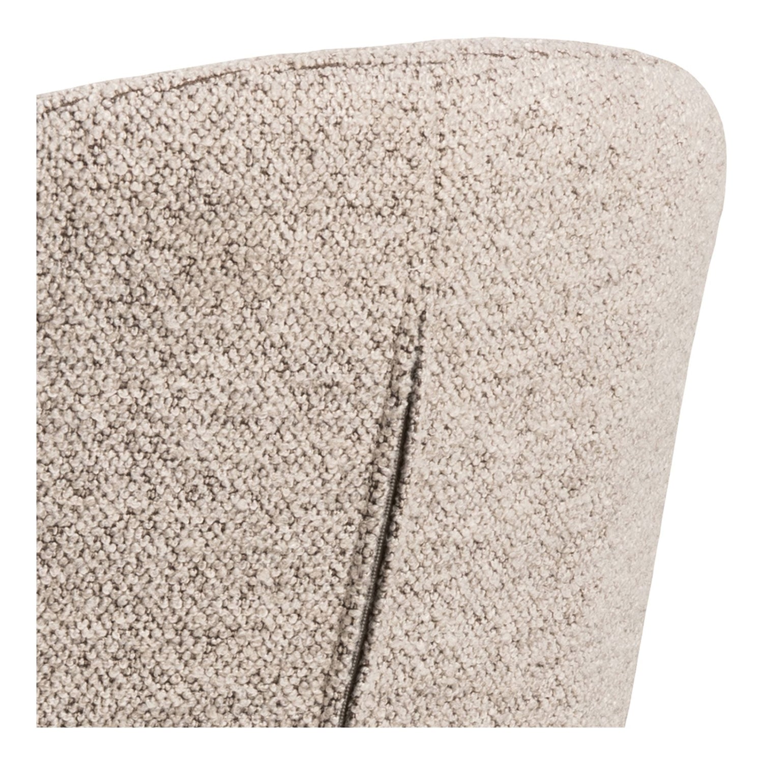 Pippa Spisebordsstol m. drej, Beige stof - Unoliving.com