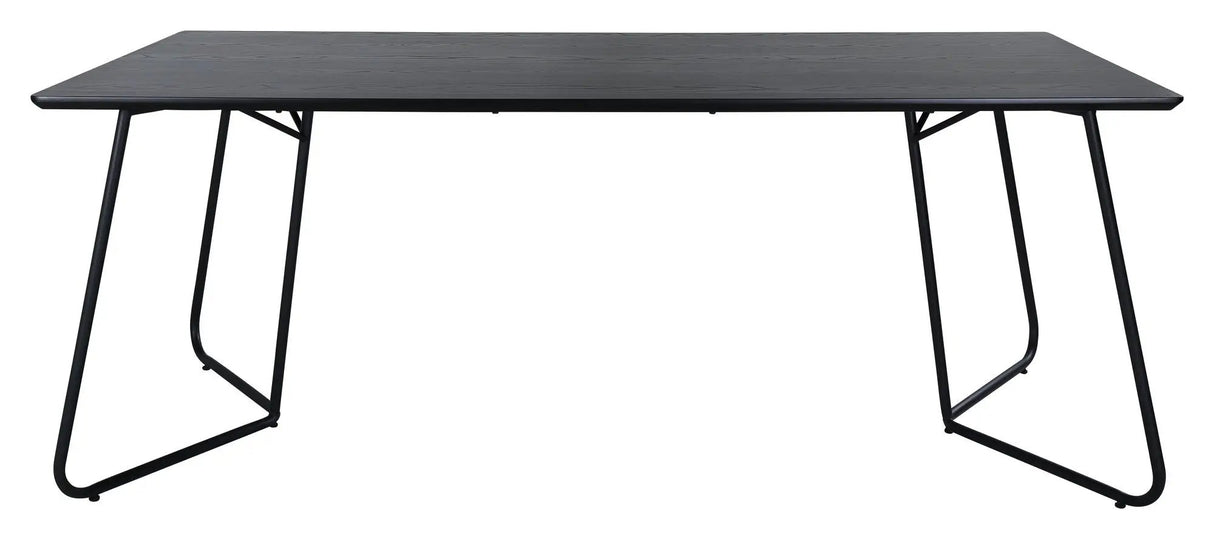Pippi Spisebord, 190x90, Sort - Unoliving.com