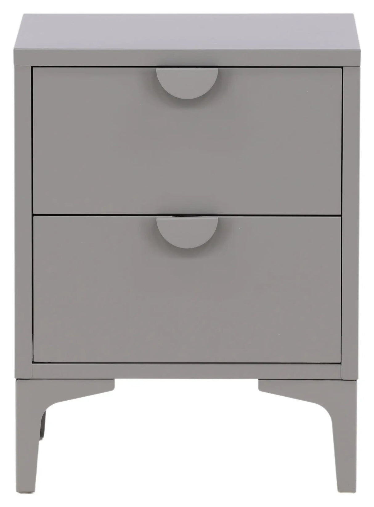 Piring Sengebord - Lysegrå - Unoliving.com