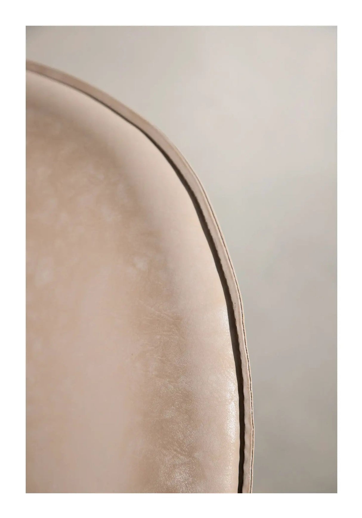 Polar Loungestol, Stål, Beige - Unoliving.com