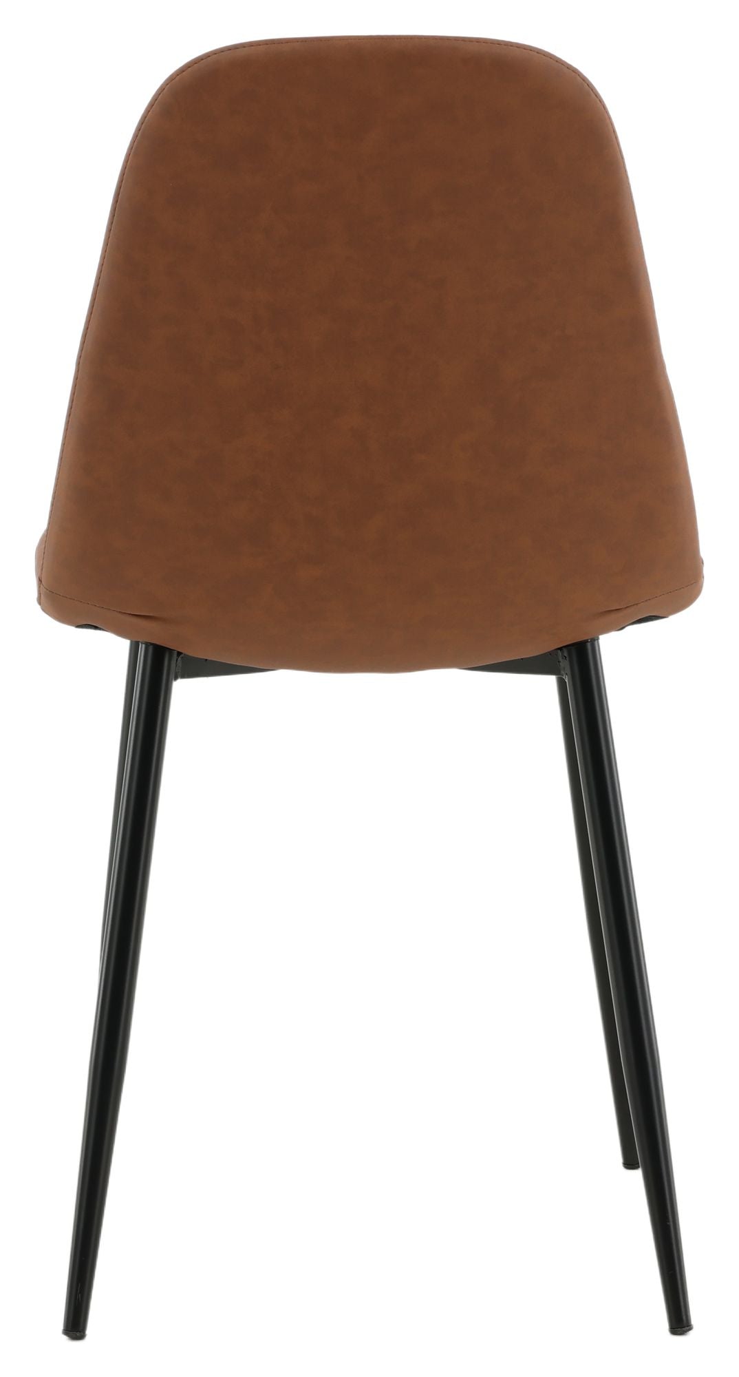 Polar Spisebordsstol, Brun Kunstlæder - Unoliving.com