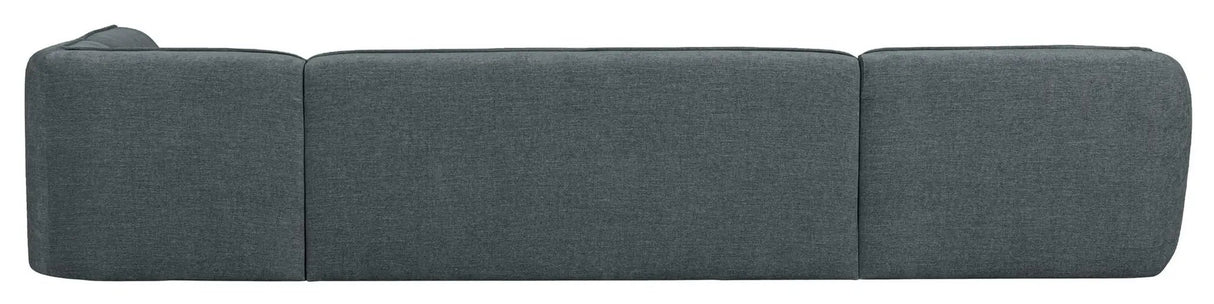 Polly U-sofa, Højrevendt, Blå/Grøn - Unoliving.com