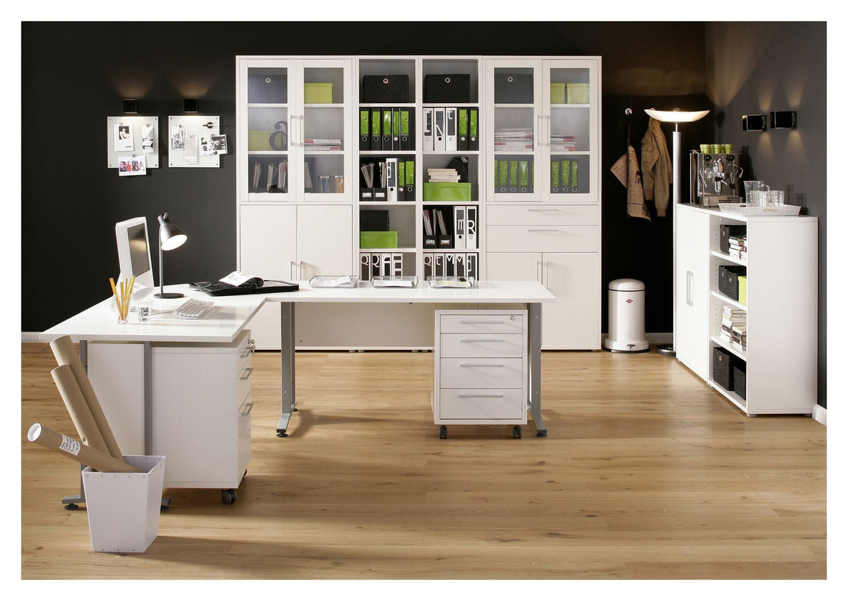 Prima Ekstralåger - 2 stk. Hvid m/glas