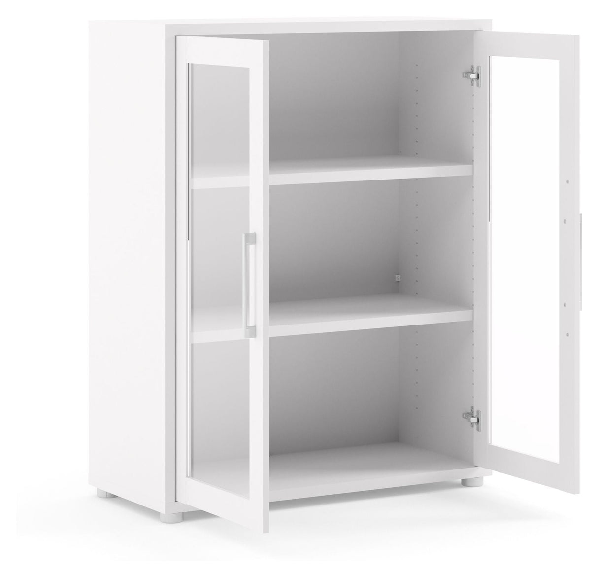 Prima Ekstralåger - 2 stk. Hvid m/glas