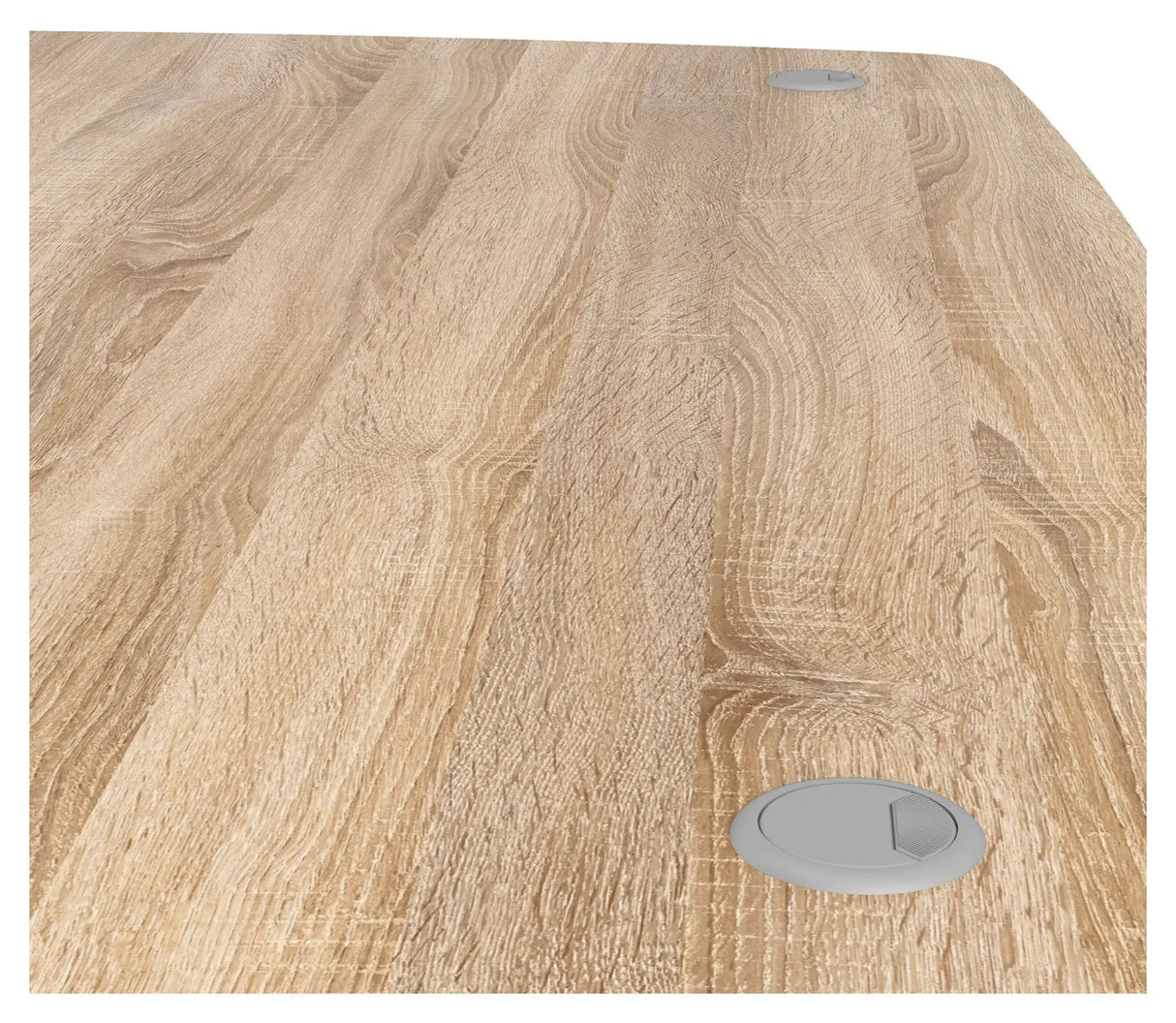 Prima Hjørneskrivebord - Lys træ - Unoliving.com