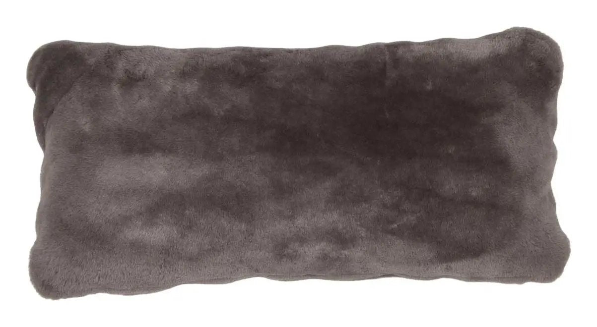 Pude af Premium NZ lammeskind - Mørk Grå, 28x56
