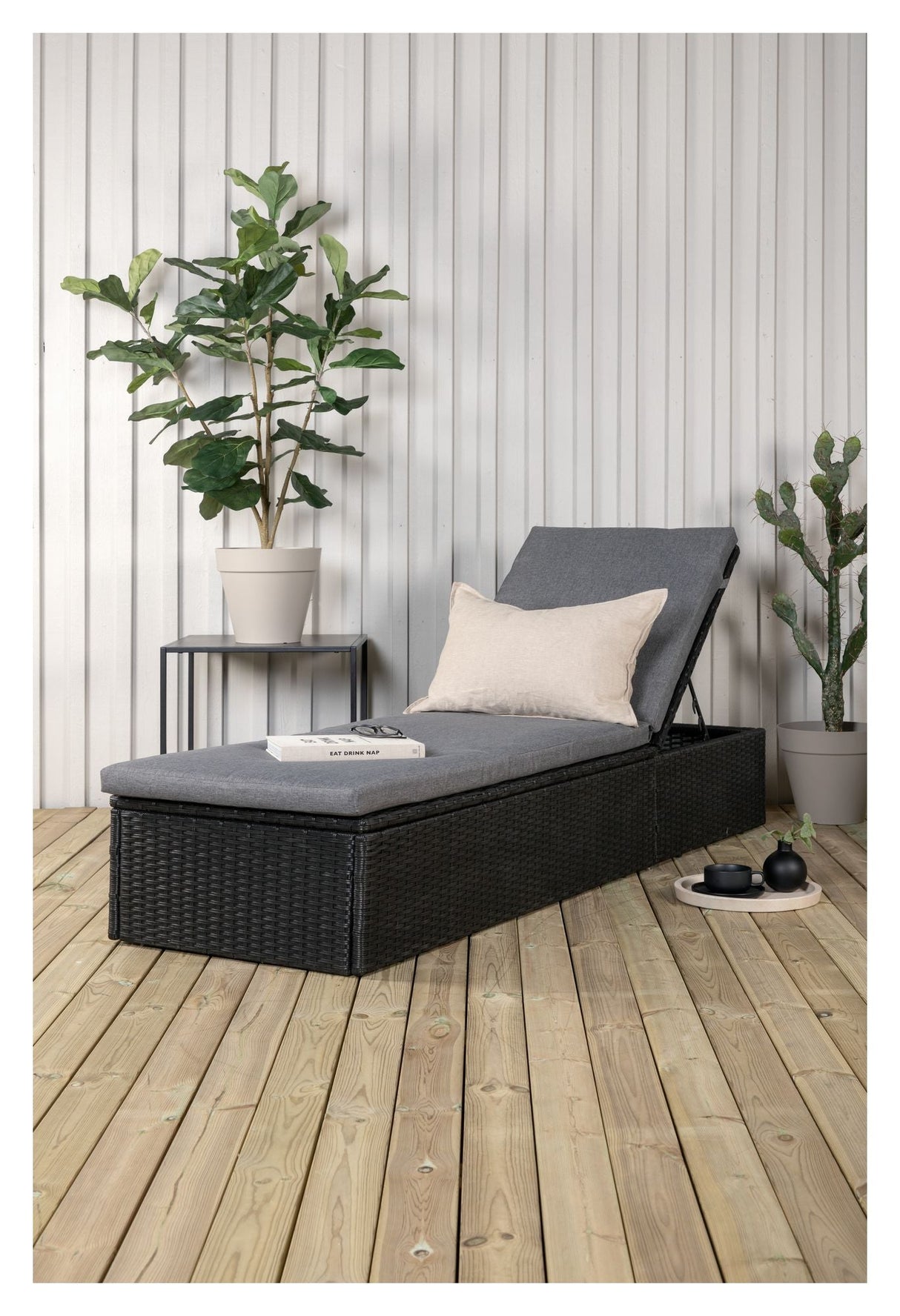 Quad Solseng inkl. Hynde - Sort - Unoliving.com