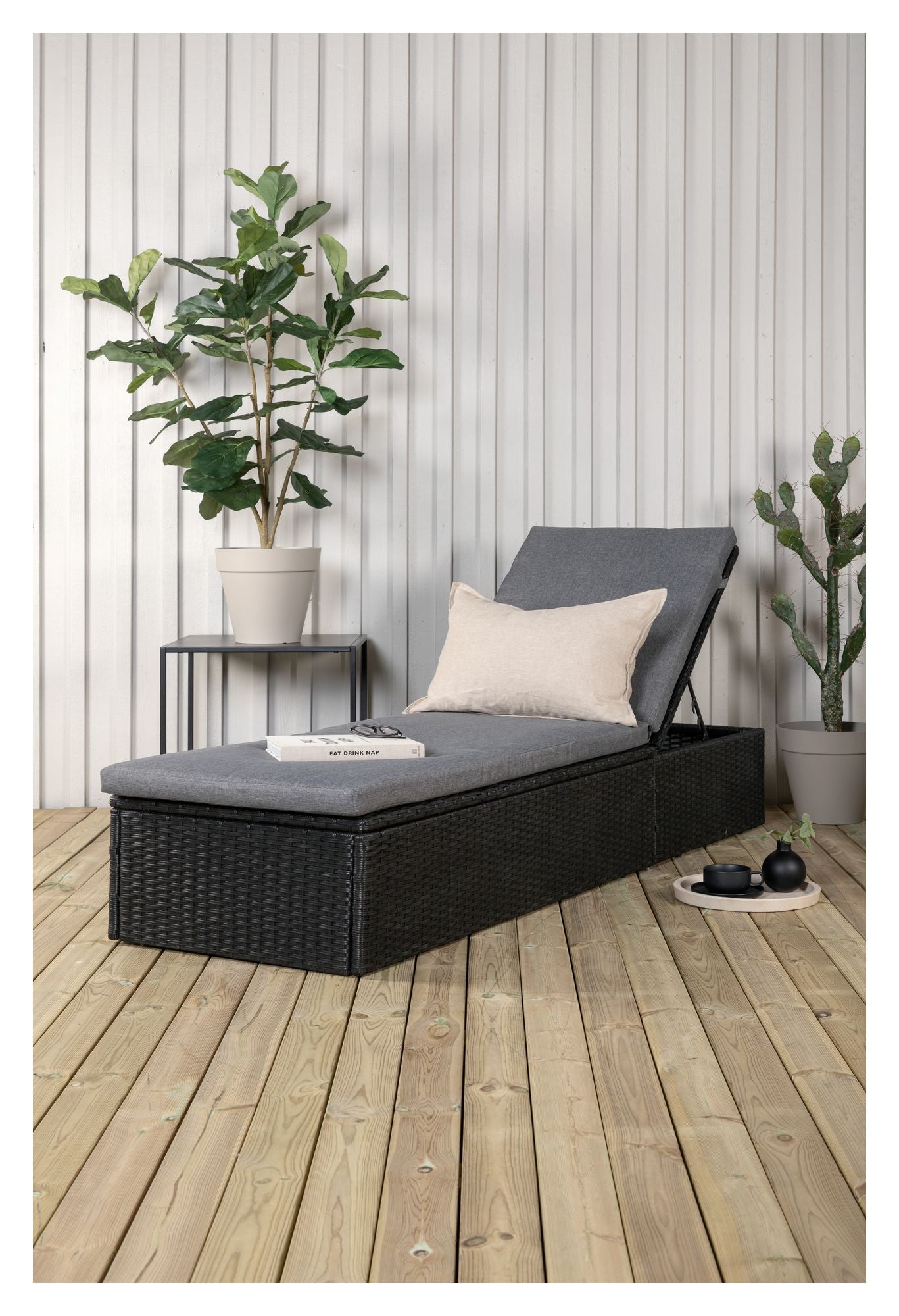 Quad Solseng inkl. Hynde - Sort - Unoliving.com
