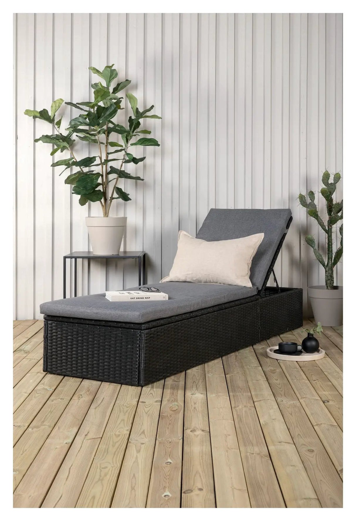 Quad Solseng inkl. Hynde - Sort - Unoliving.com