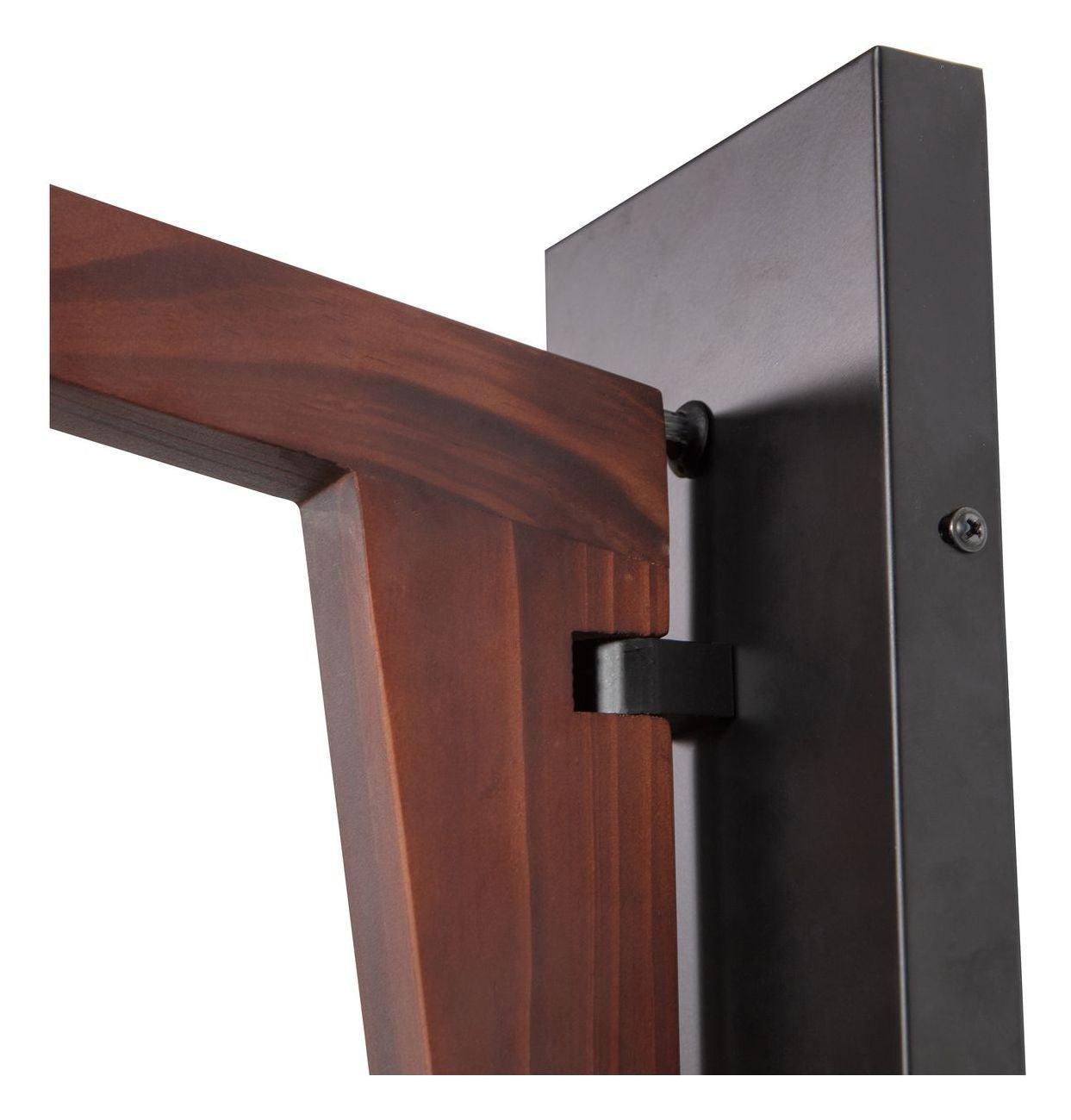 Rand Væglampe m. skærm, Træ/rattan, Natur - Unoliving.com