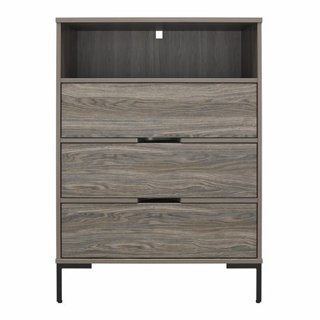 Rayburn Høj kommode, H: 110, Forvitret eg - Unoliving.com